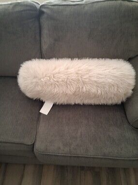 Rachel Zoe Faux Fir Bolster Pillow